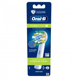 Inne główki szczoteczki Oral-B FlossAction X-Filament Białe | PL_OB96523