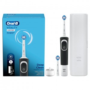 Seria Pro Oral-B Vitality Limited Rechargeable Białe Czarne | PL_OB38271