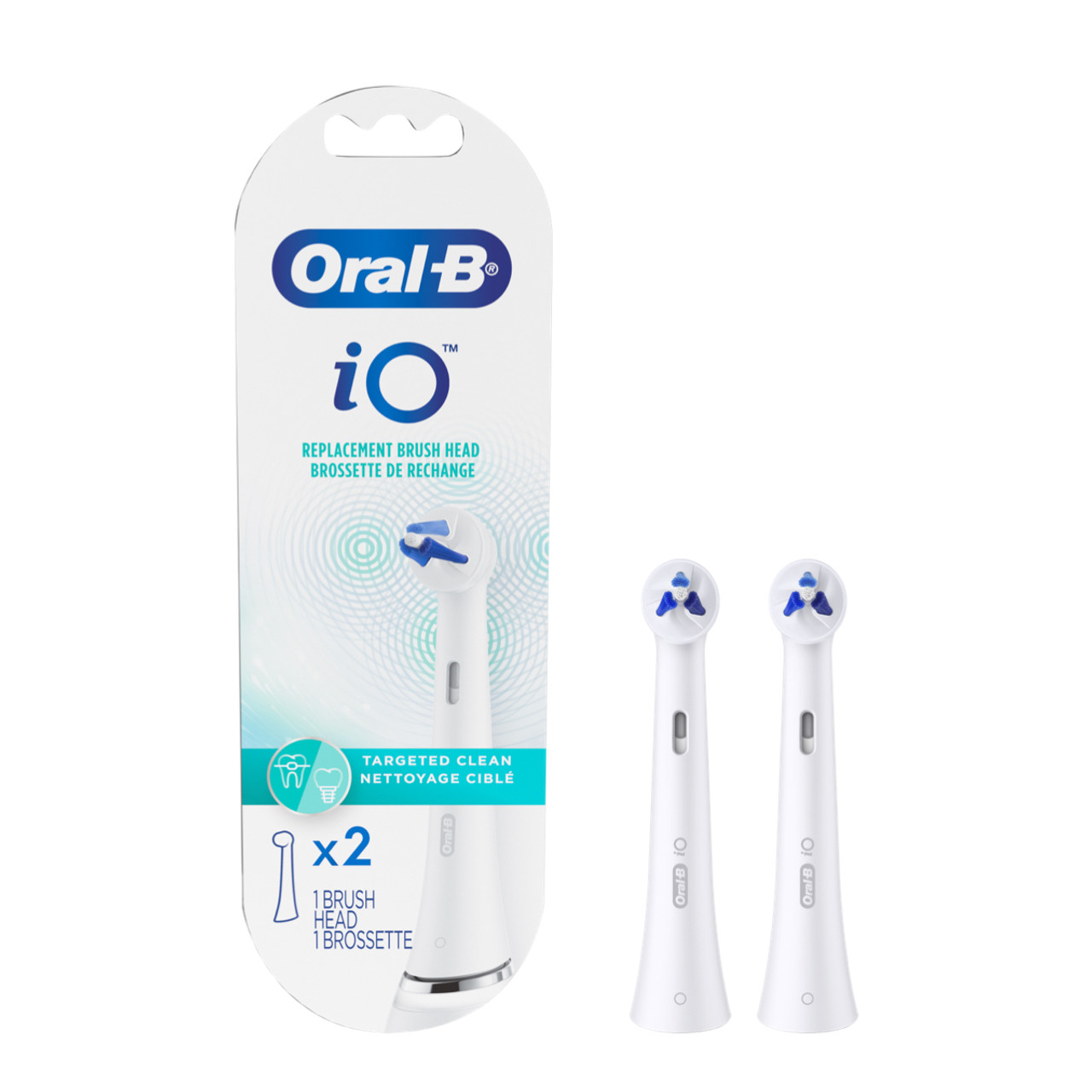 Główki szczoteczki iO Oral-B iO Targeted Clean Białe | PL_OB64654