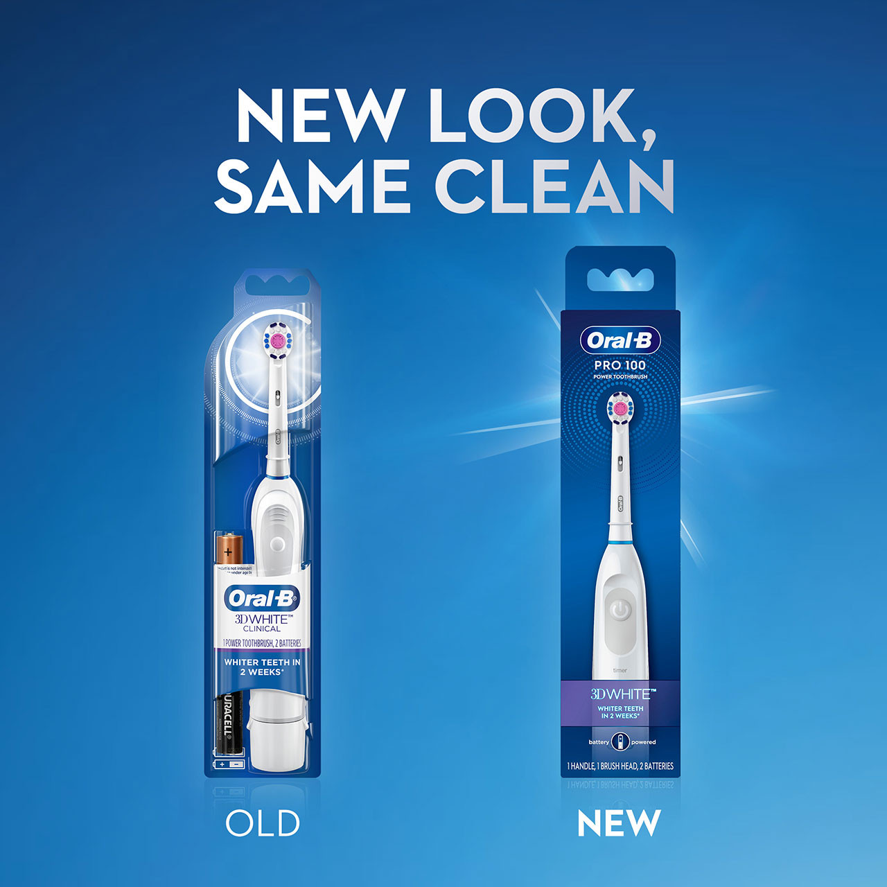 Seria Pro Oral-B Pro 100 3d Białe | PL_OB41290