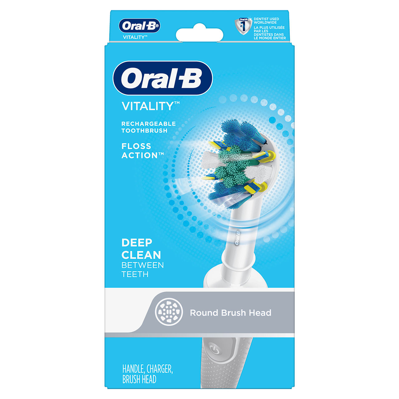 Seria Pro Oral-B Vitality Floss Action Białe | PL_OB22822