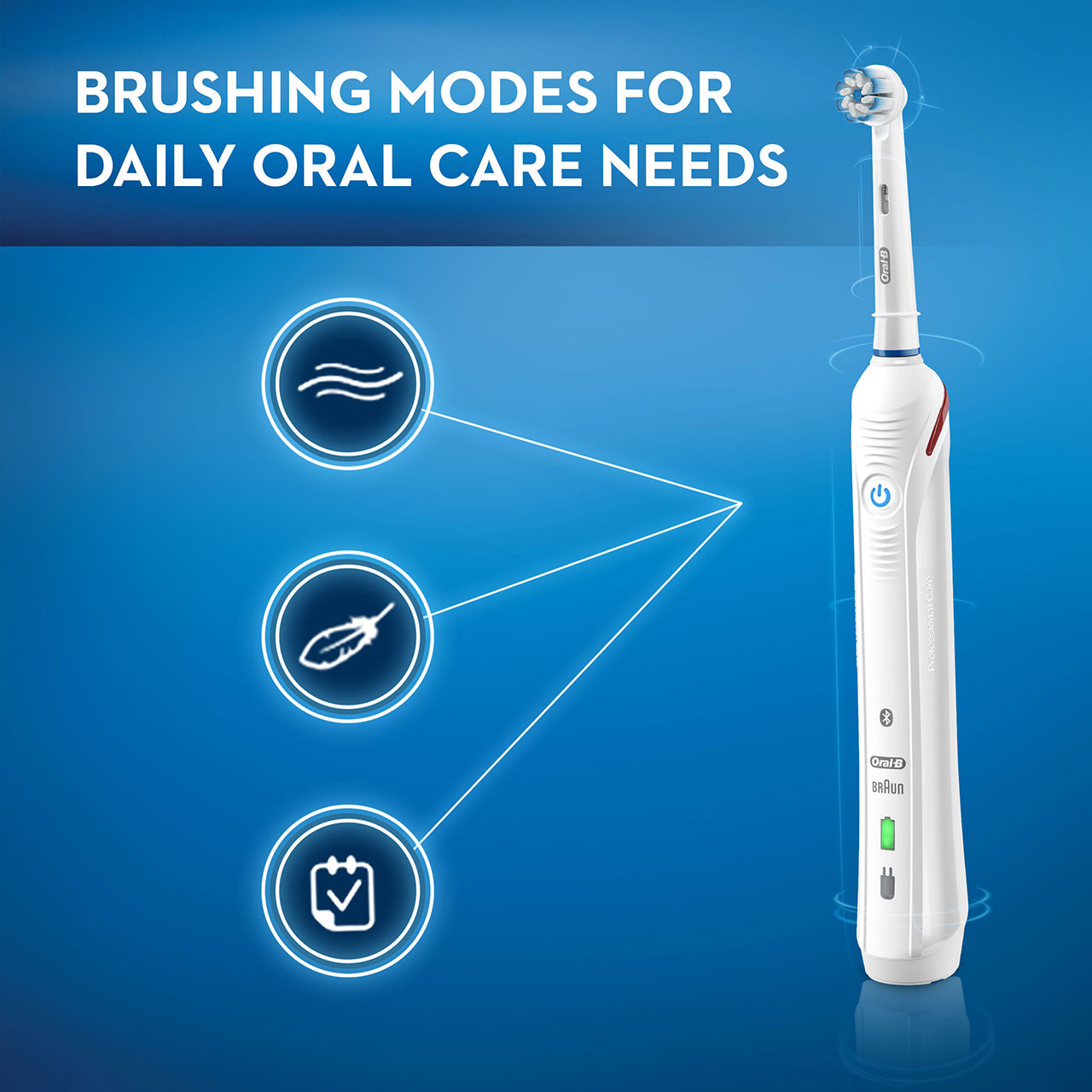 Seria Smart Oral-B Smart 4000 Rechargeable Białe | PL_OB40408