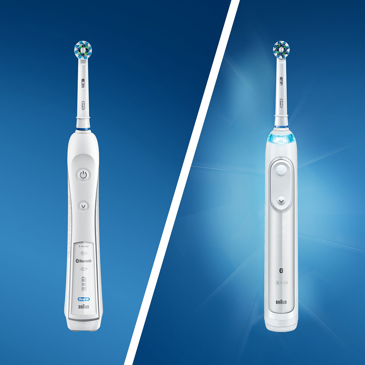 Seria Smart Oral-B Smart 5000 with Bluetooth Białe | PL_OB24522