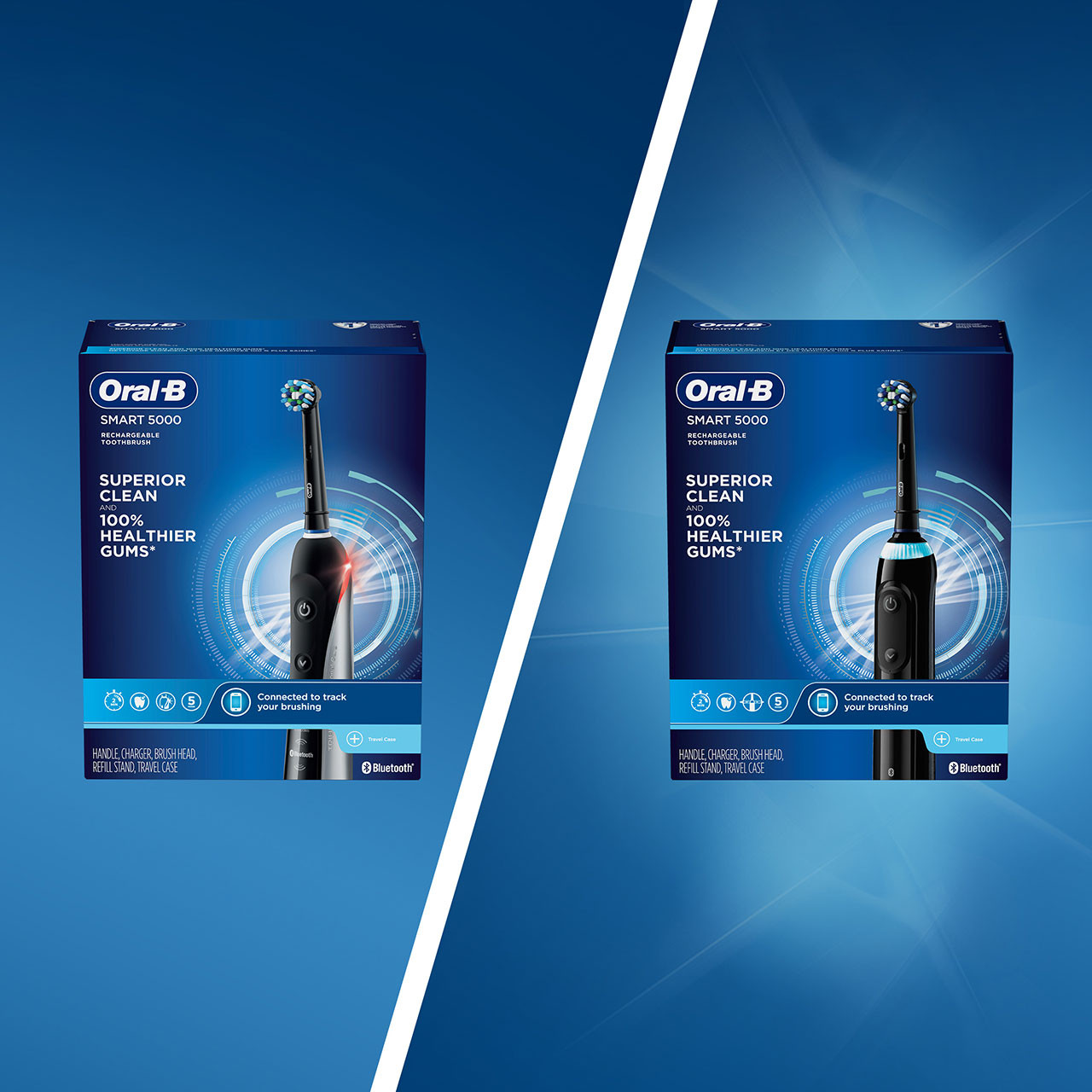 Seria Smart Oral-B Smart 5000 with Bluetooth Czarne | PL_OB39869