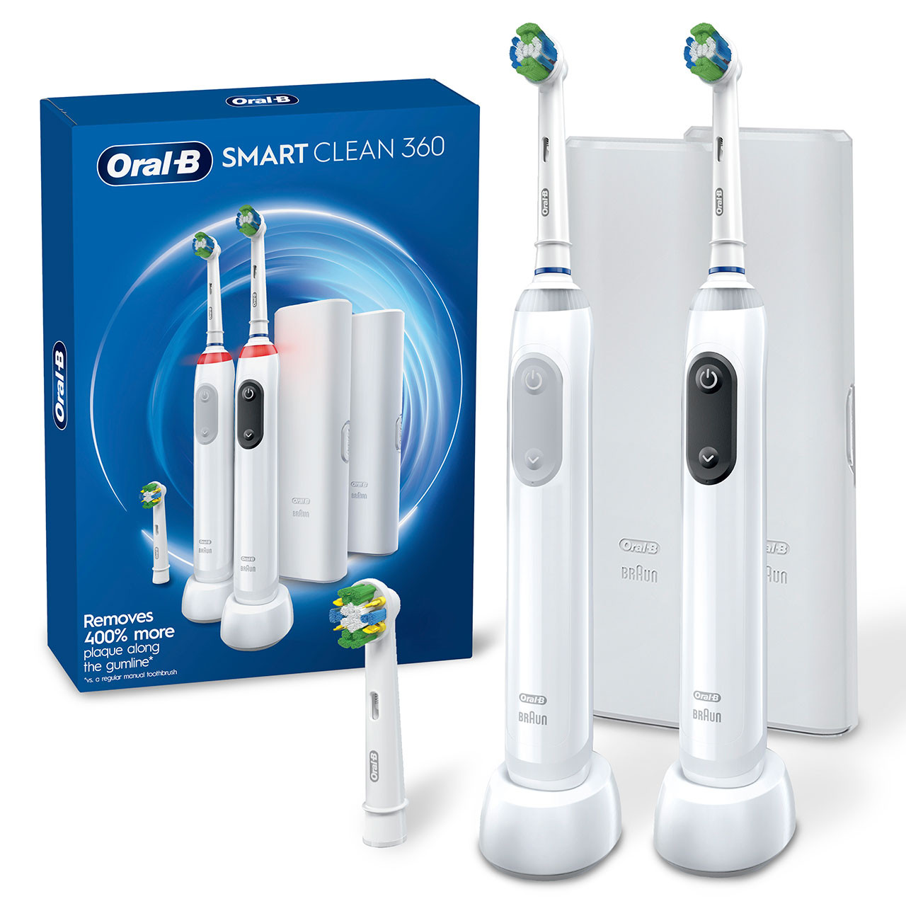 Seria Smart Oral-B Smart Clean 360 Rechargeable Białe | PL_OB53950