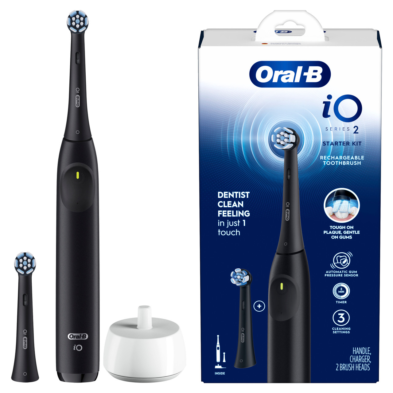 Seria iO Oral-B iO Series 2 Rechargeable Czarne | PL_OB21786