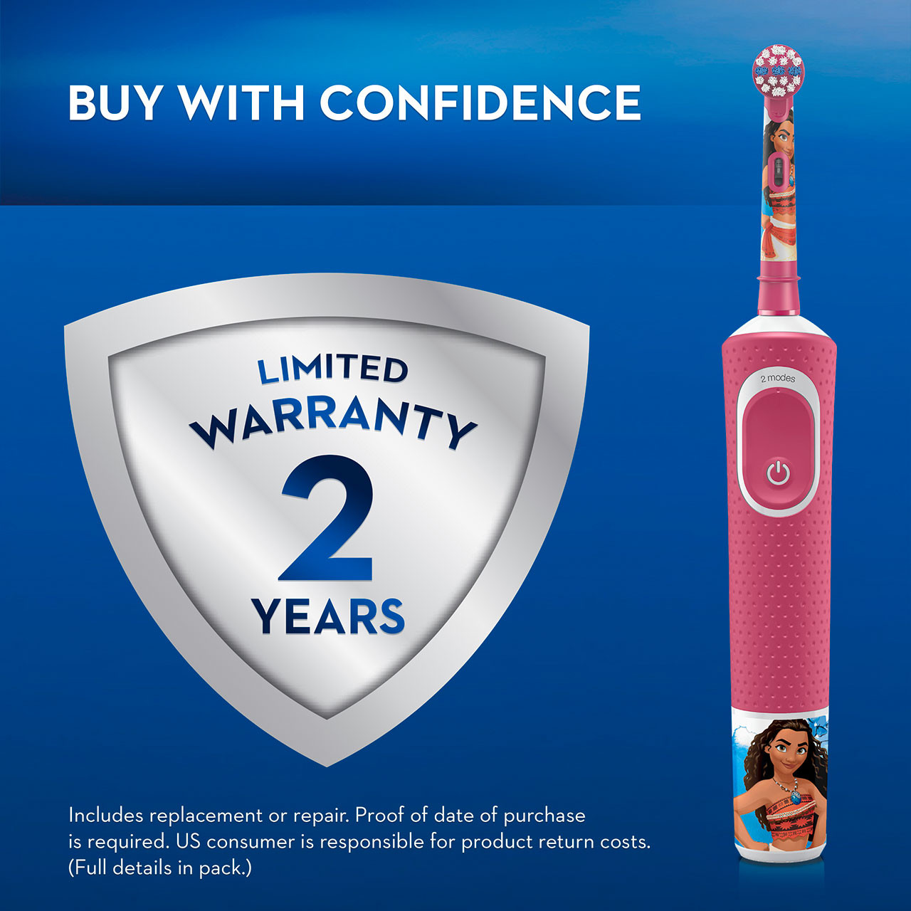 Zestawy Oral-B Kids Princess Moana Czerwone | PL_OB92647